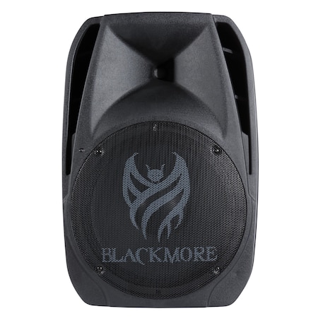 Blackmore Pro Audio Portable Amplified 2-Way Loudspeaker with Microphones BJP-15BT